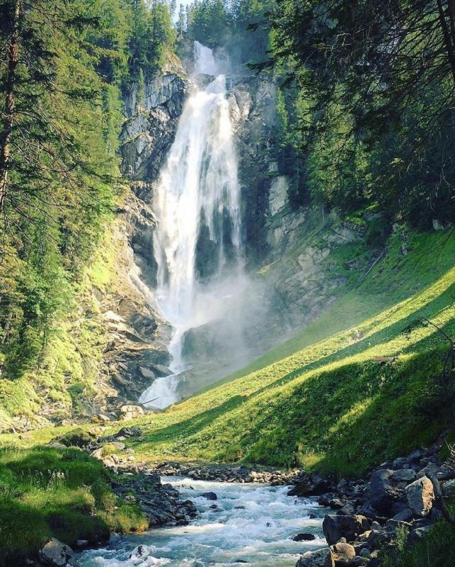 Долина водопадов Швейцария