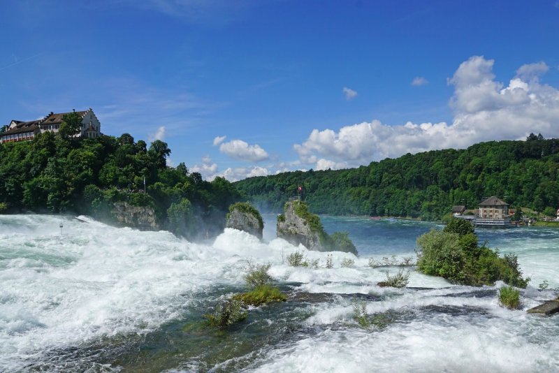Рейнский водопад Rheinfall