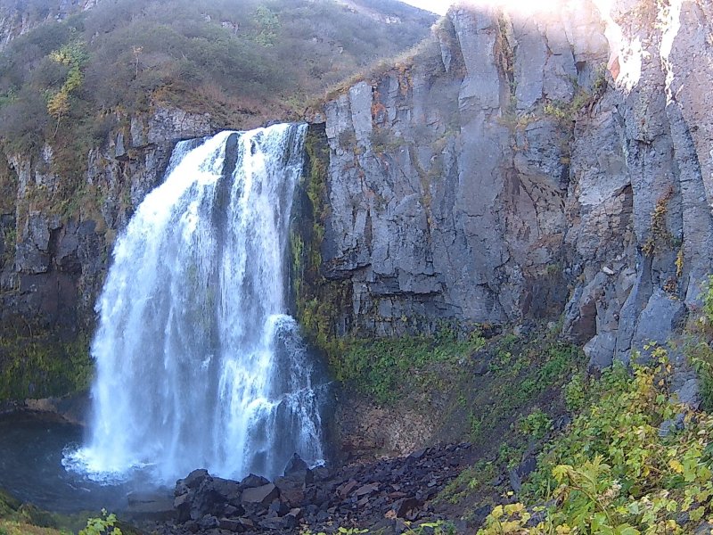 Вилючинский водопад Камчатка