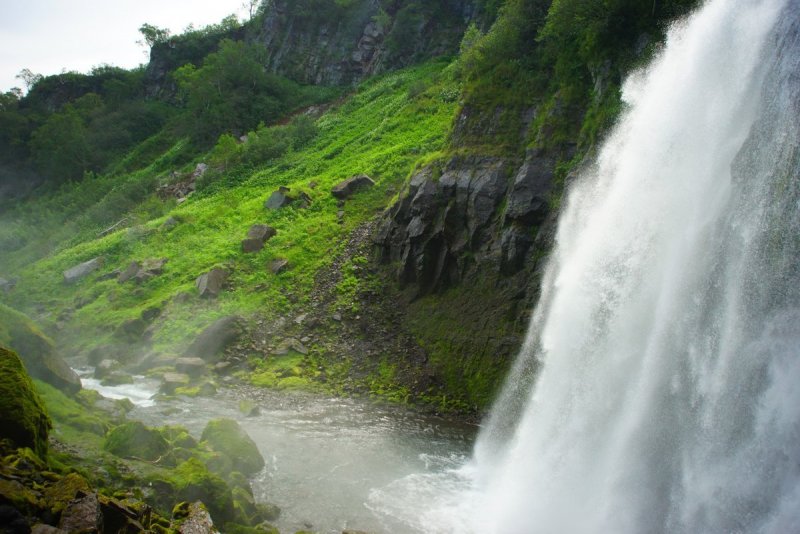Андриановские водопады на Камчатке