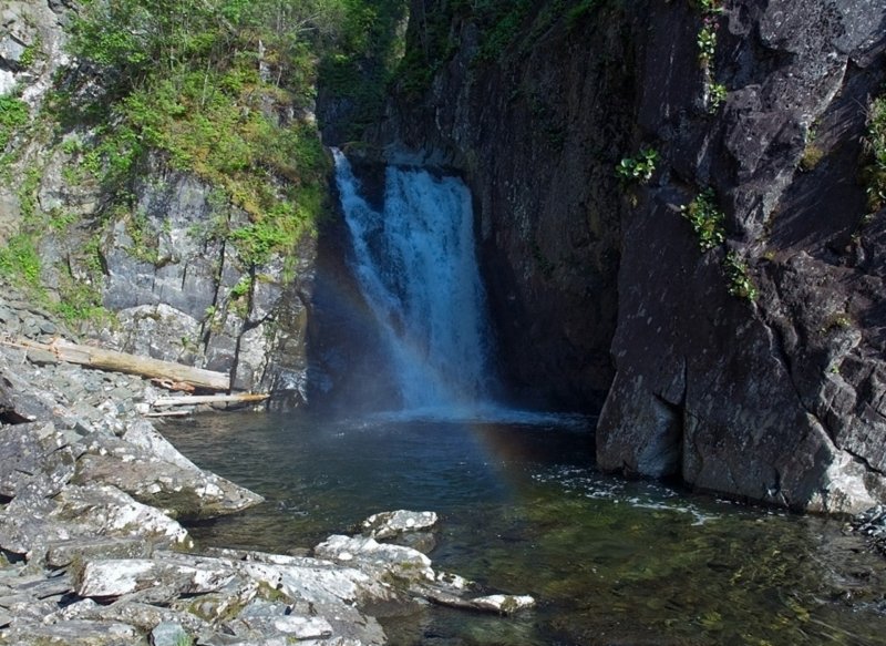 Водопад Киште на Телецком