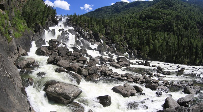 Чулышман водопад Учар