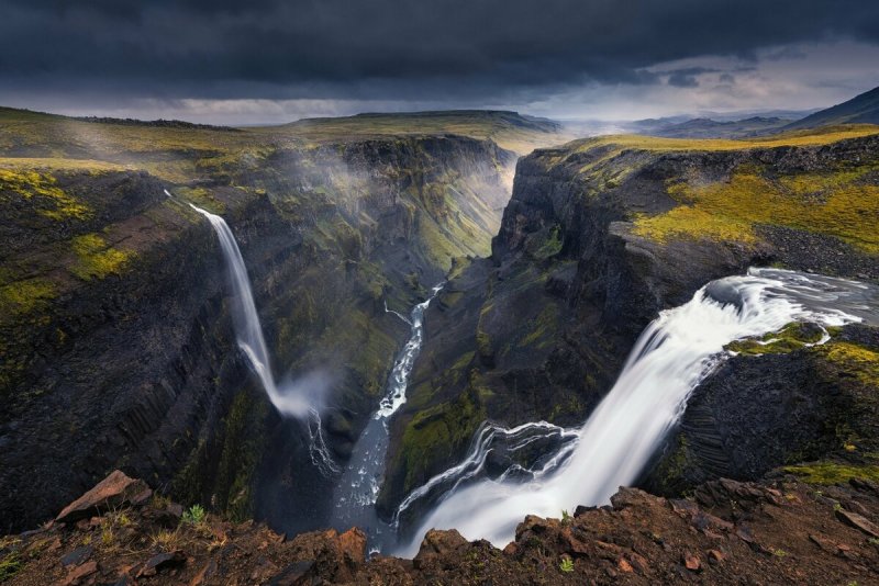Исландия река Тьоурсау