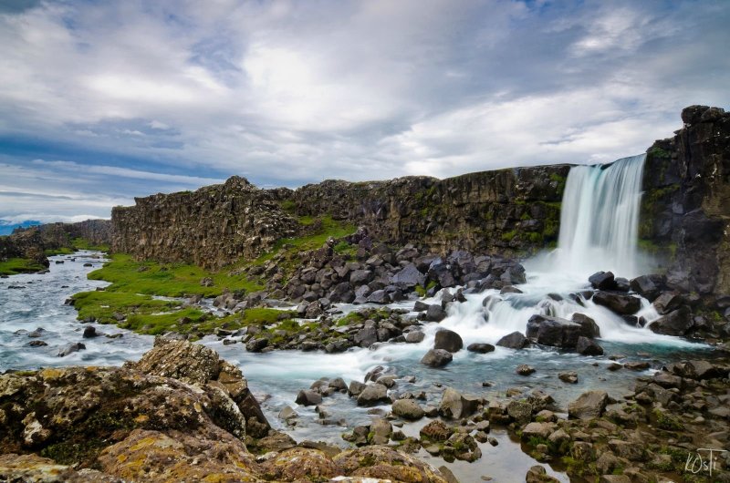 Гекламощнейший водопад Исландия