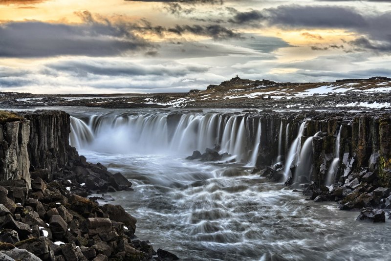 Водопад Selfoss, Исландия