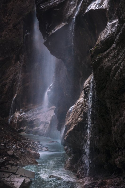 Терек Кабардино-Балкария водопад