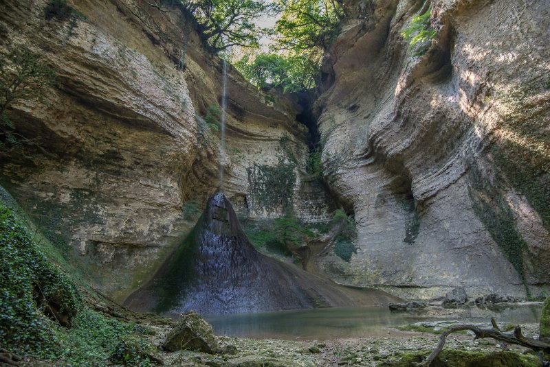 Шакуранские водопады в Абхазии