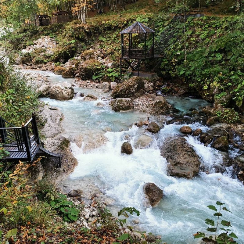 Водопад девичьи косы Кабардино-Балкария