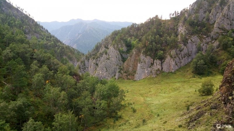 Водопад Чечкыш горный