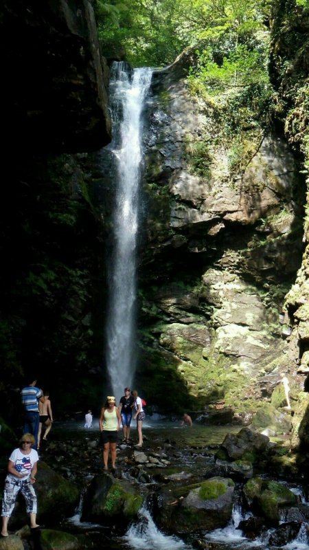 Ткуарчал водопад адау