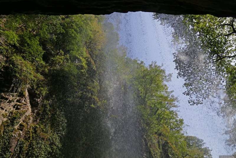 Ткуарчал город-призрак водопады