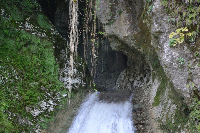Водопад гигант Абхазия