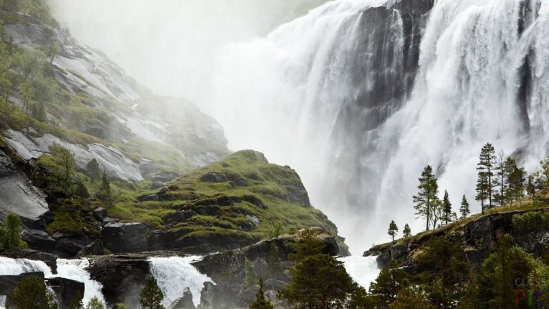 Водопад Бельбе Норвегия
