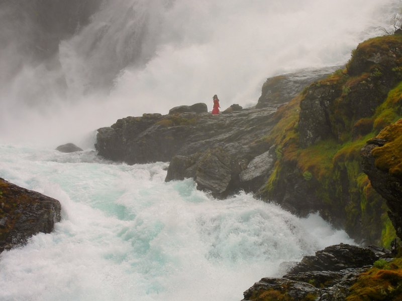 Кьосфоссен водопад Норвегия