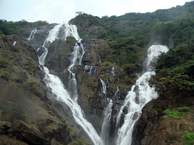 Западные Гаты Индия водопад