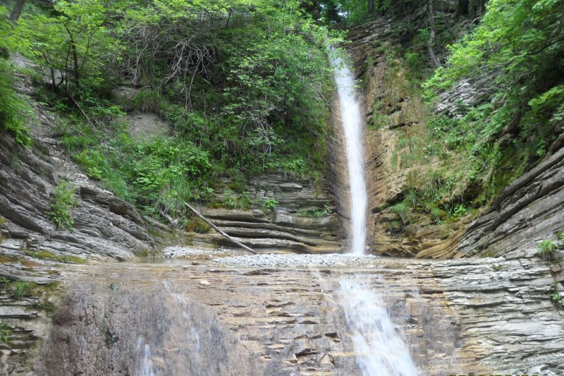 Водопад крылатый в Геленджике