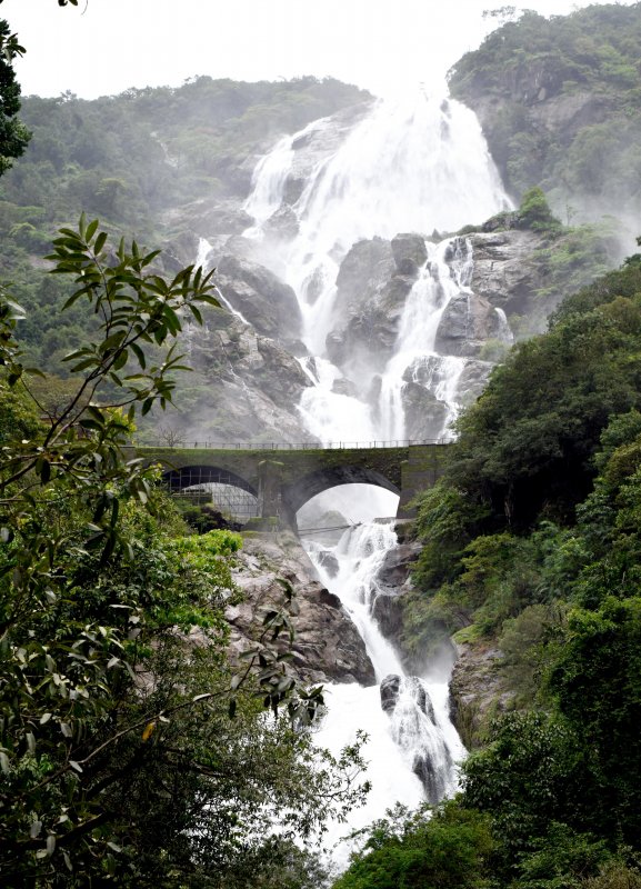 Водопад Дудхсагар Гоа