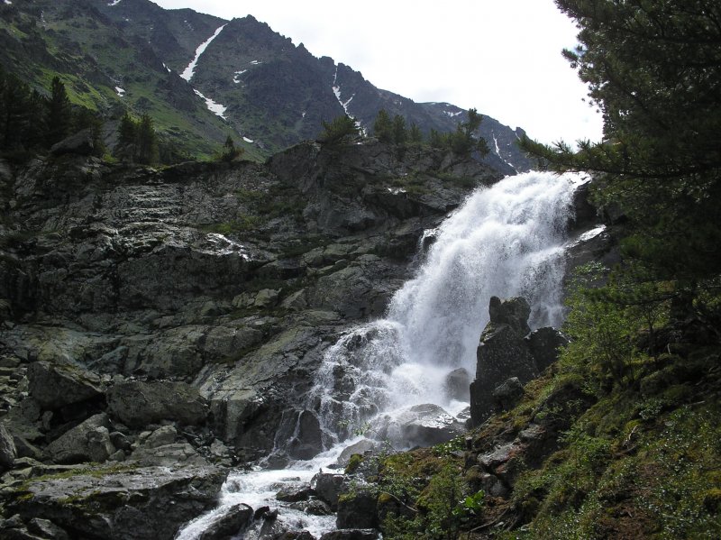Водопад Учар Алтай