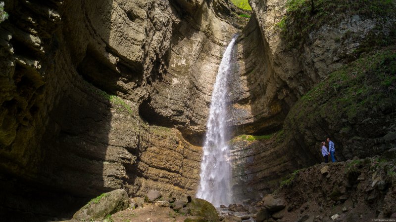 Малые Чегемские водопады Кабардино-Балкария