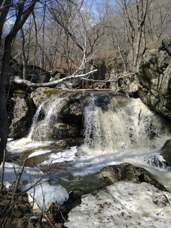 Водопад Могак и Кужановские лиственницы