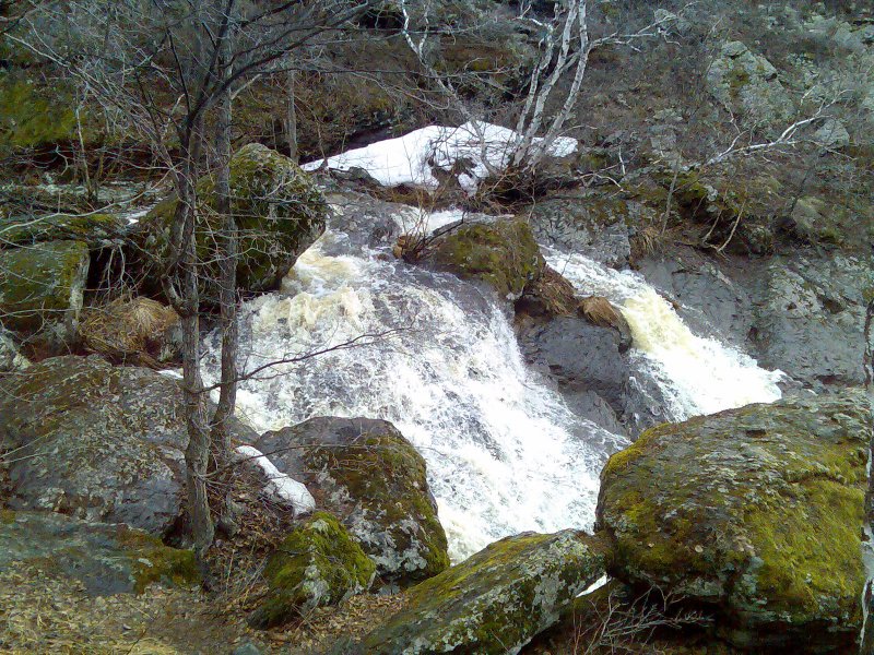 Водопад Могак в Башкирии