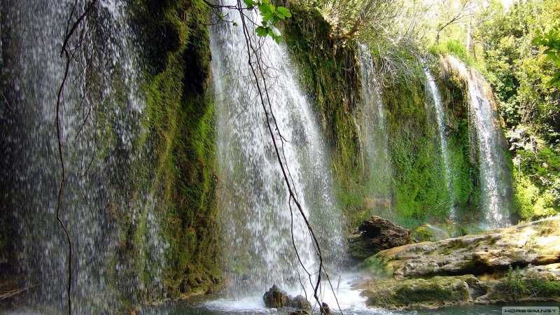 Водопады Куршунлу в Анталии