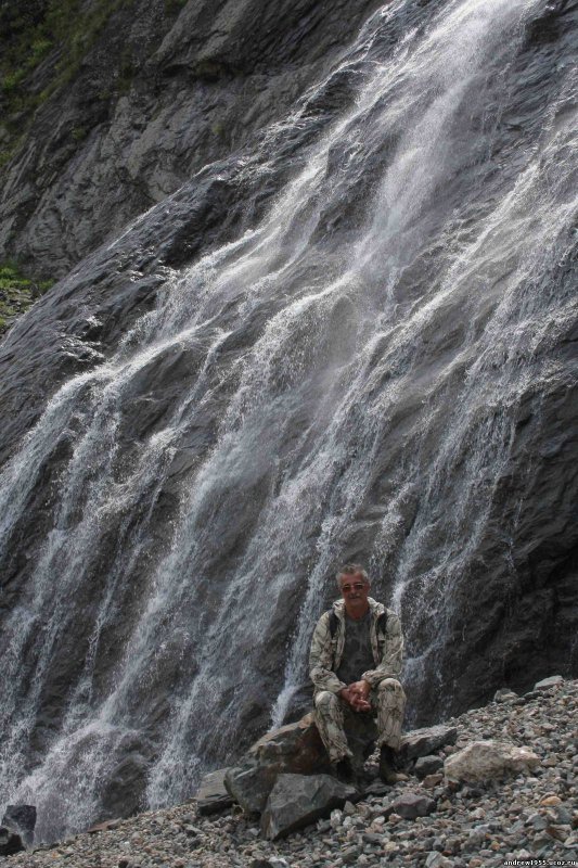 Софруджинский водопад Домбай