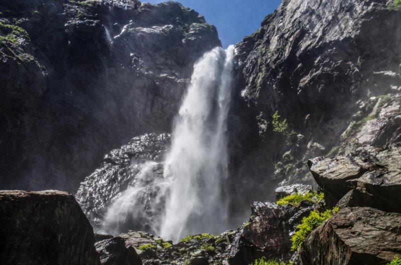 Суфруджинские водопады Домбай