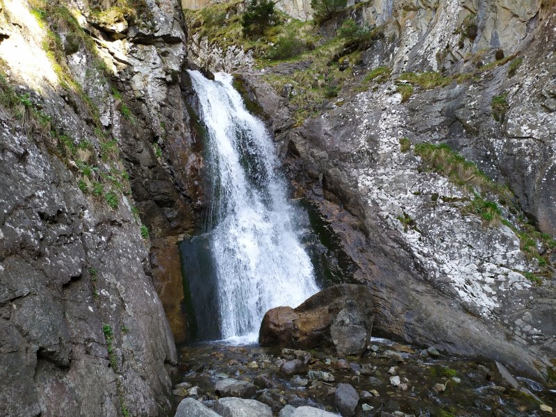 Водопад шумка Теберда