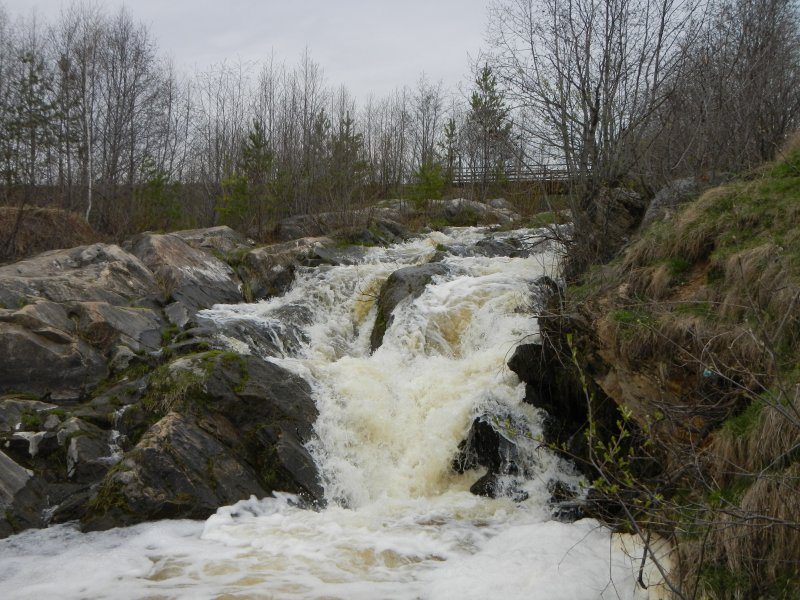 Водопад Гилева в Свердловской области