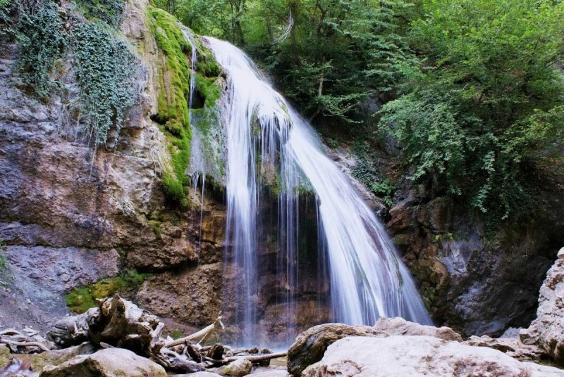 Водопад Джур-Джур в Крыму