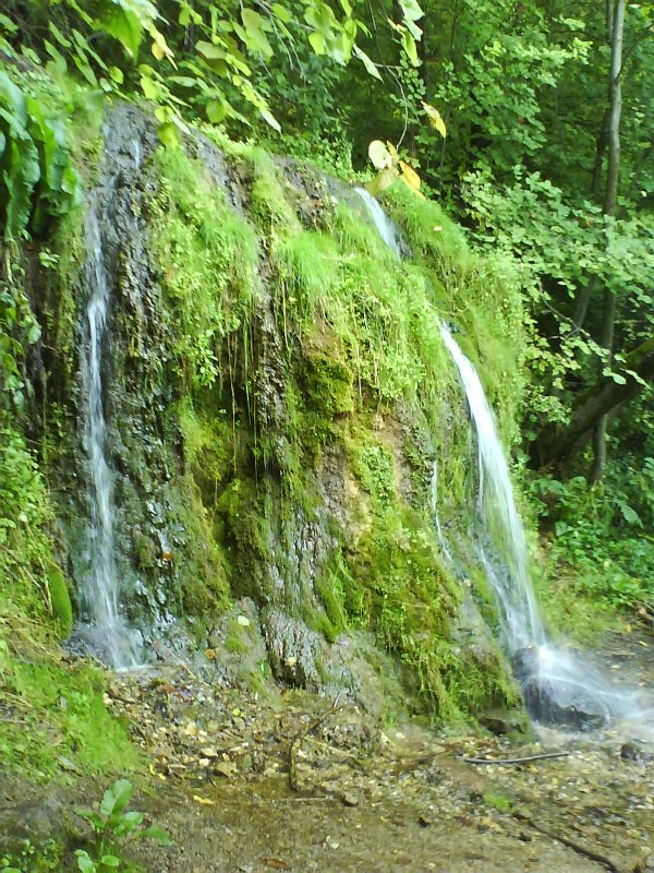 Папино Калужской водопад