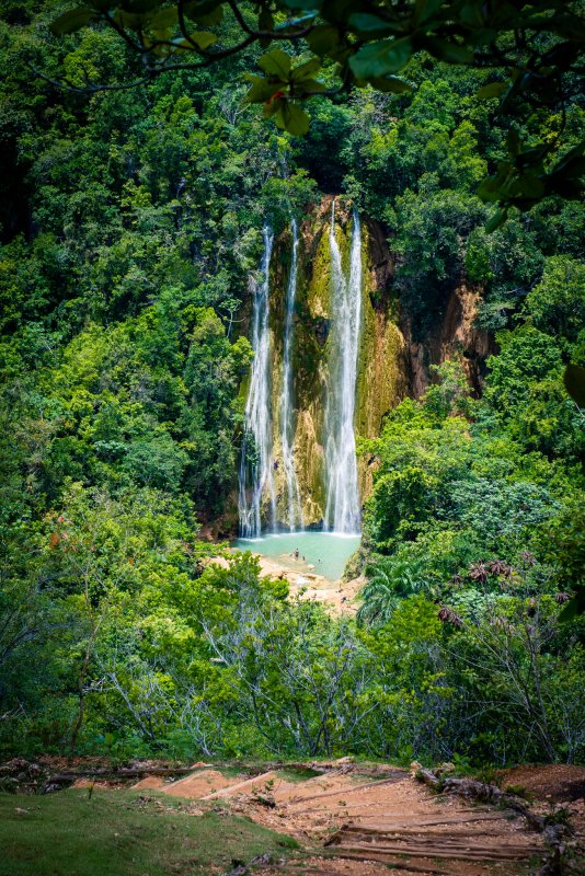 Водопад Эль лимон Доминикана
