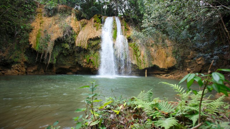 Водопад Эль лимон Доминикана