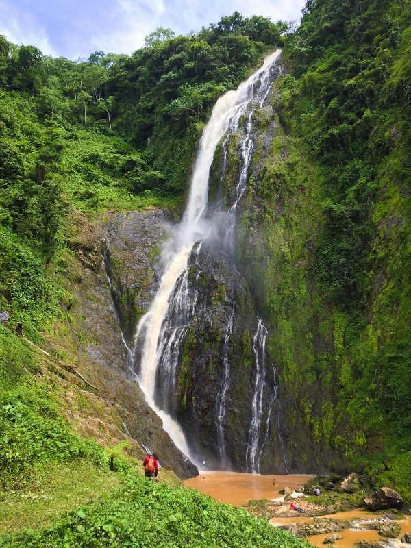 Водопад ля Хальда Доминикана