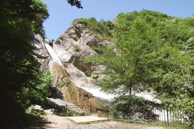 Табасаранский район Ханагский водопад