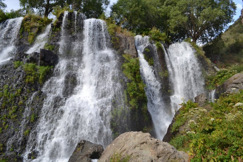 Армения природа водопады