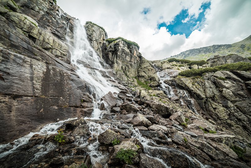 Водопад Шуштячка в Словакии