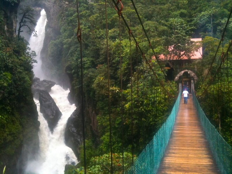 Водопад Сан-Рафаэль, Эквадор фото