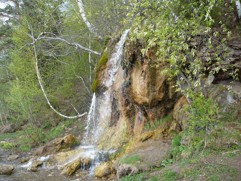 Водопад Плакун Пермский край