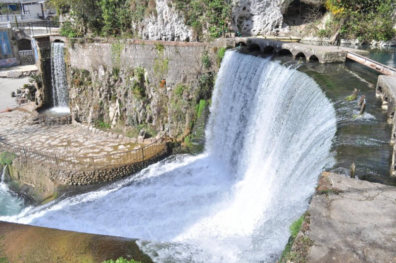Псырцха Абхазия водопад