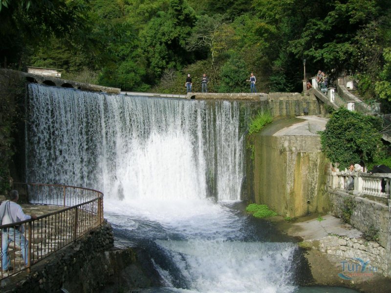 Абхазия новый Афон водопад 4