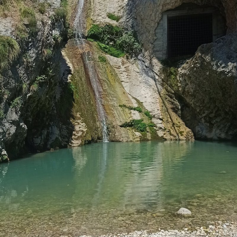 Водопад новый Афон Абхазия