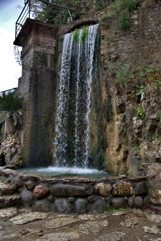 Водопад в Афоне Абхазия