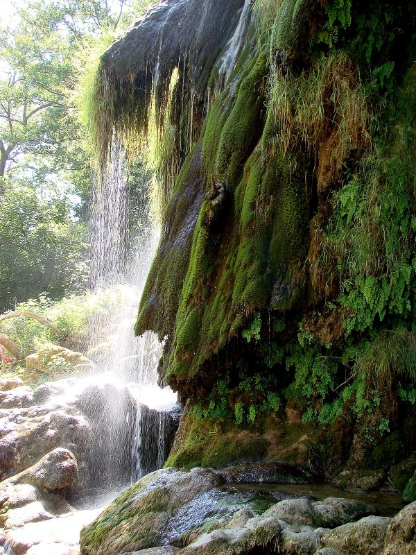 Ускутские водопады в Крыму