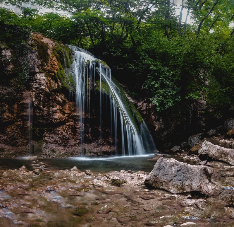 Ускутский водопад Крым