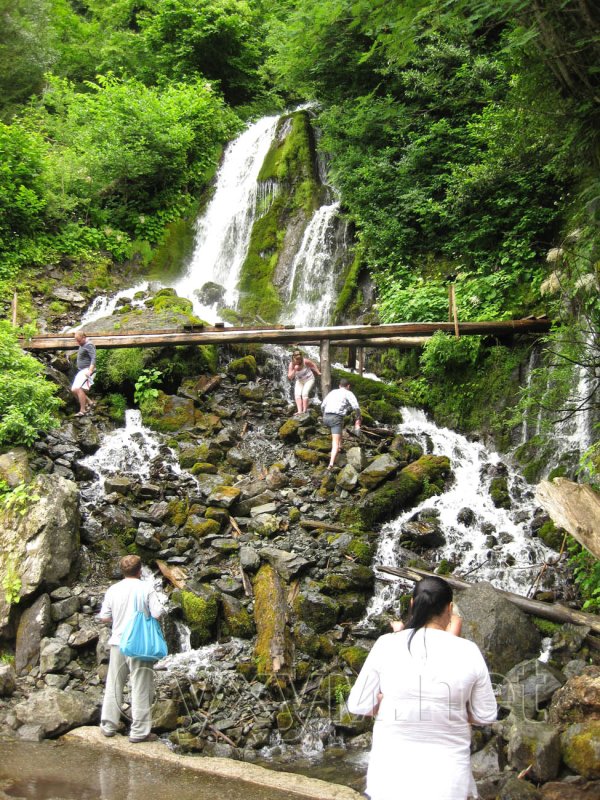 Молочный водопад Абхазия