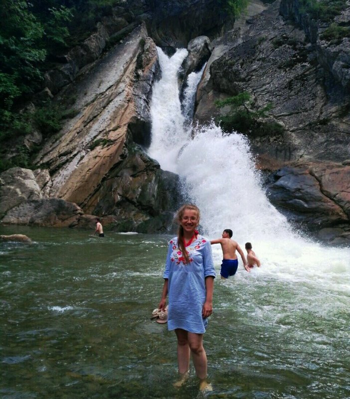 Ханагский водопад оьлогородили