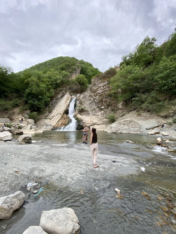 Ханагский водопад Дербент