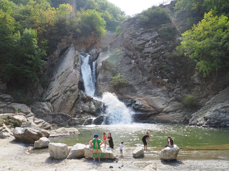 Хучнинский водопад в Дагестане